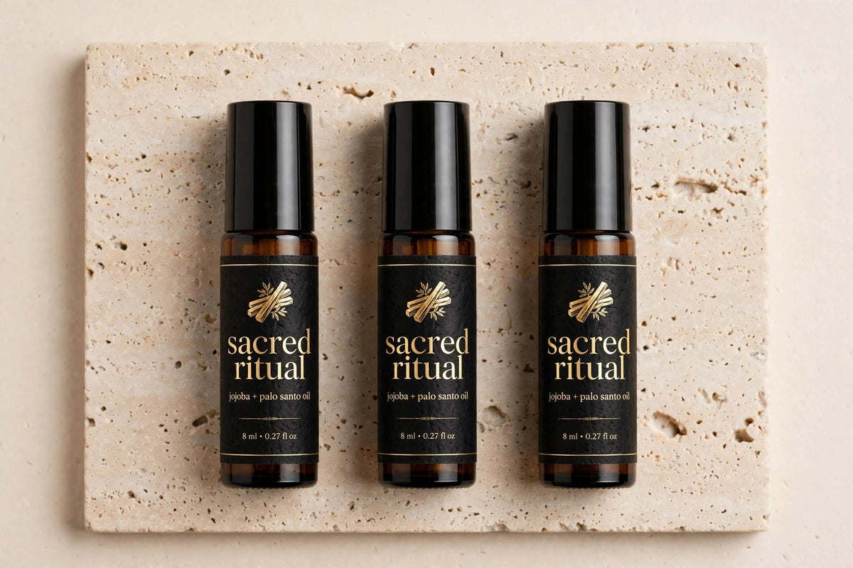 Jojoba & Palo Santo Roll-On Oil - Mendez craft house