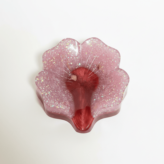 Artisan Resin Soap Dish — Blossom Collection - Mendez craft house