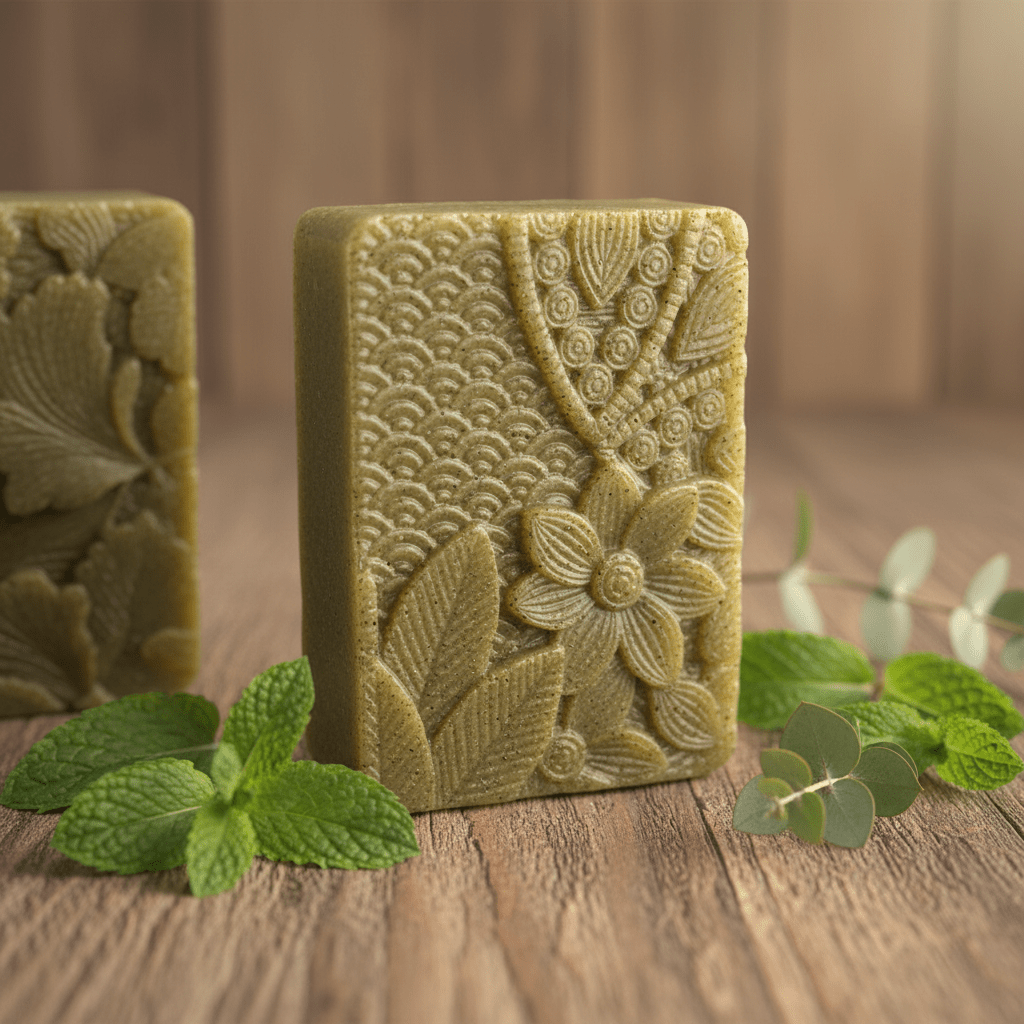 Green Detox Soap - Mendez craft house
