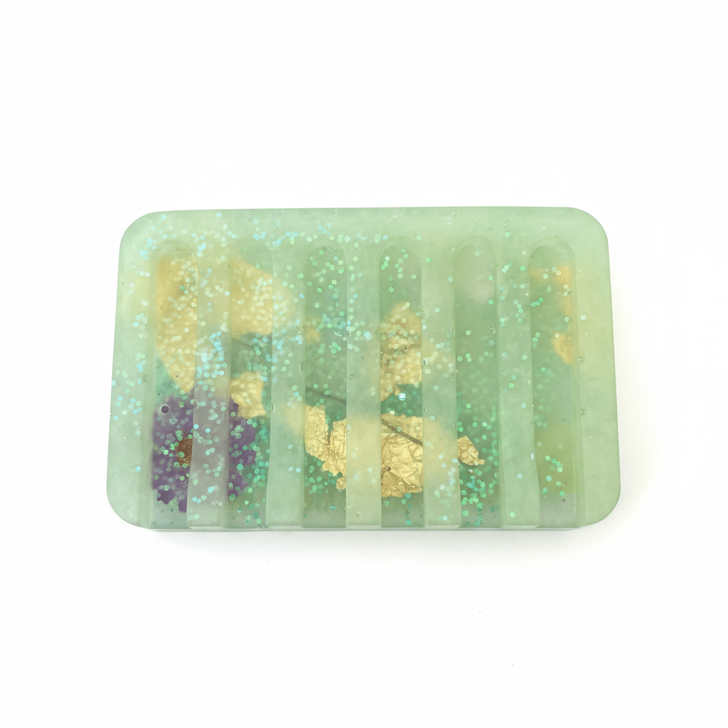 Artisan Resin Soap Dish — Essential Collection - Mendez craft house