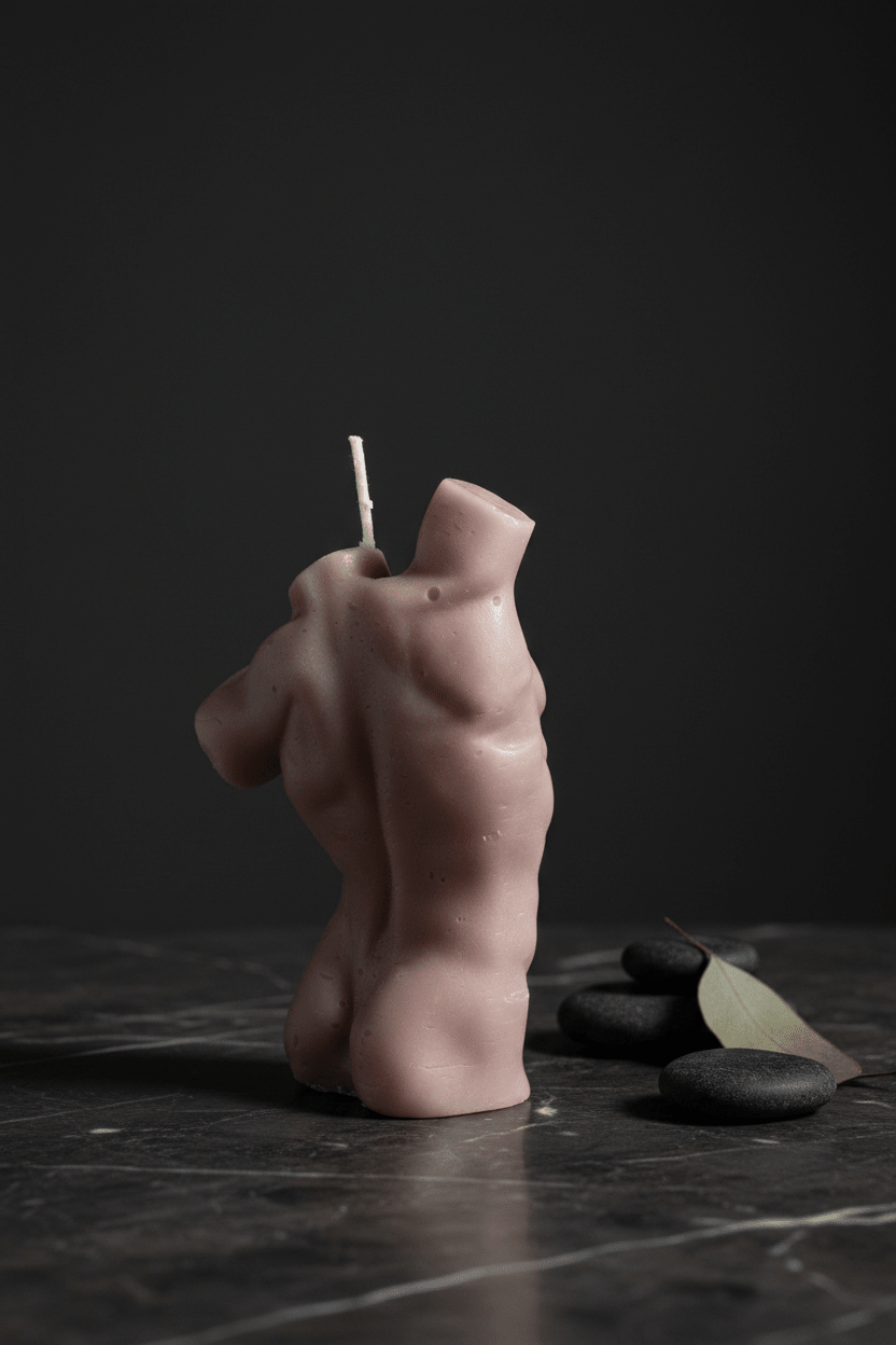 Naked Bloom Candle - Mendez craft house