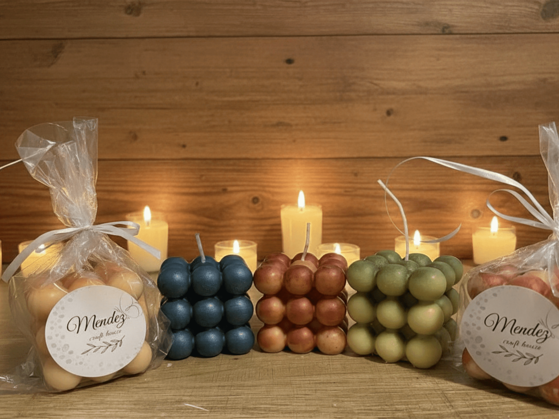 Handcrafted Decorative Candles | Natural Artisan Candles | Cozy Home Decor | Mendez Craft House - Mendez craft house