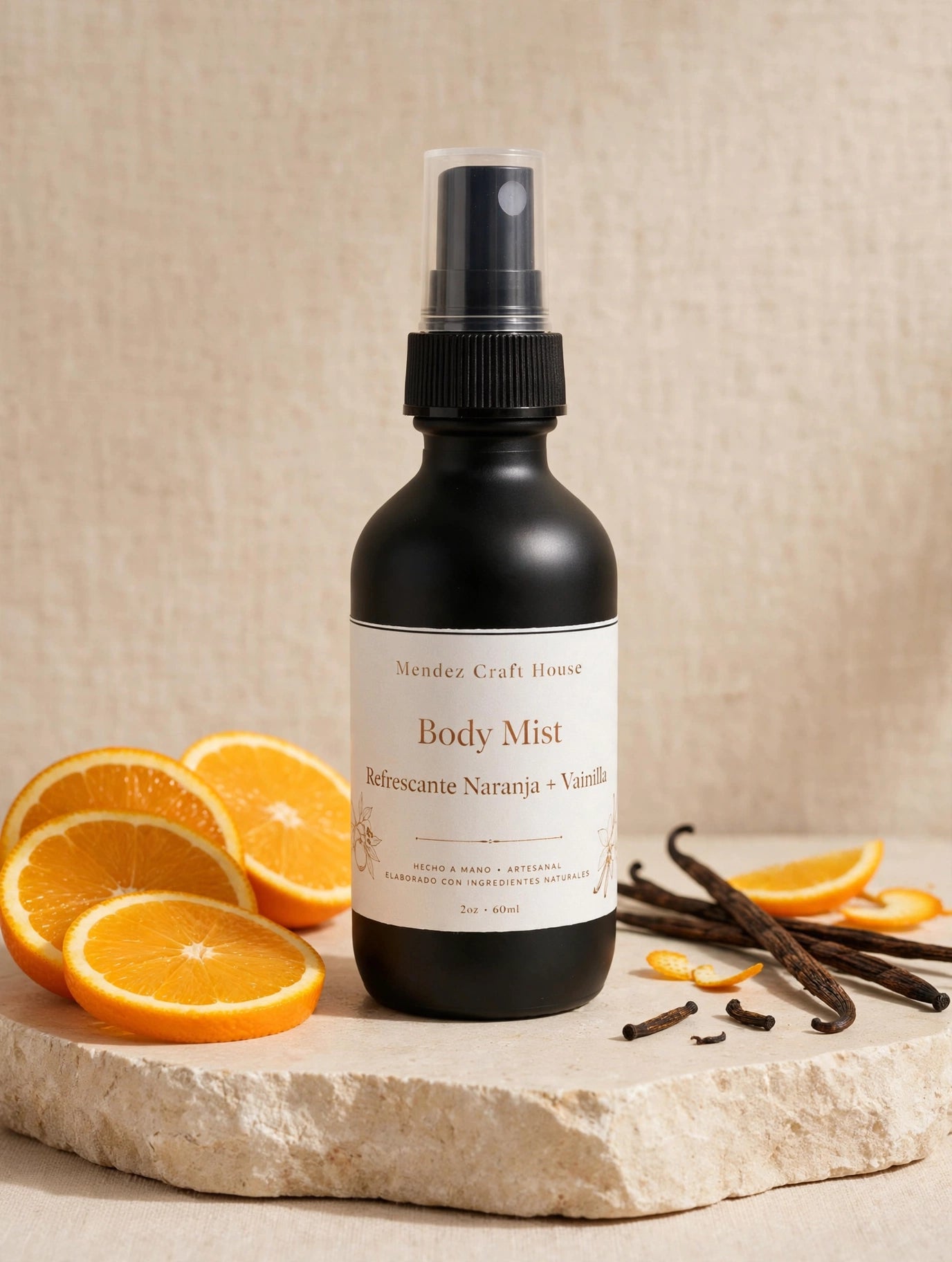 Body Mist Refrescante de Naranja