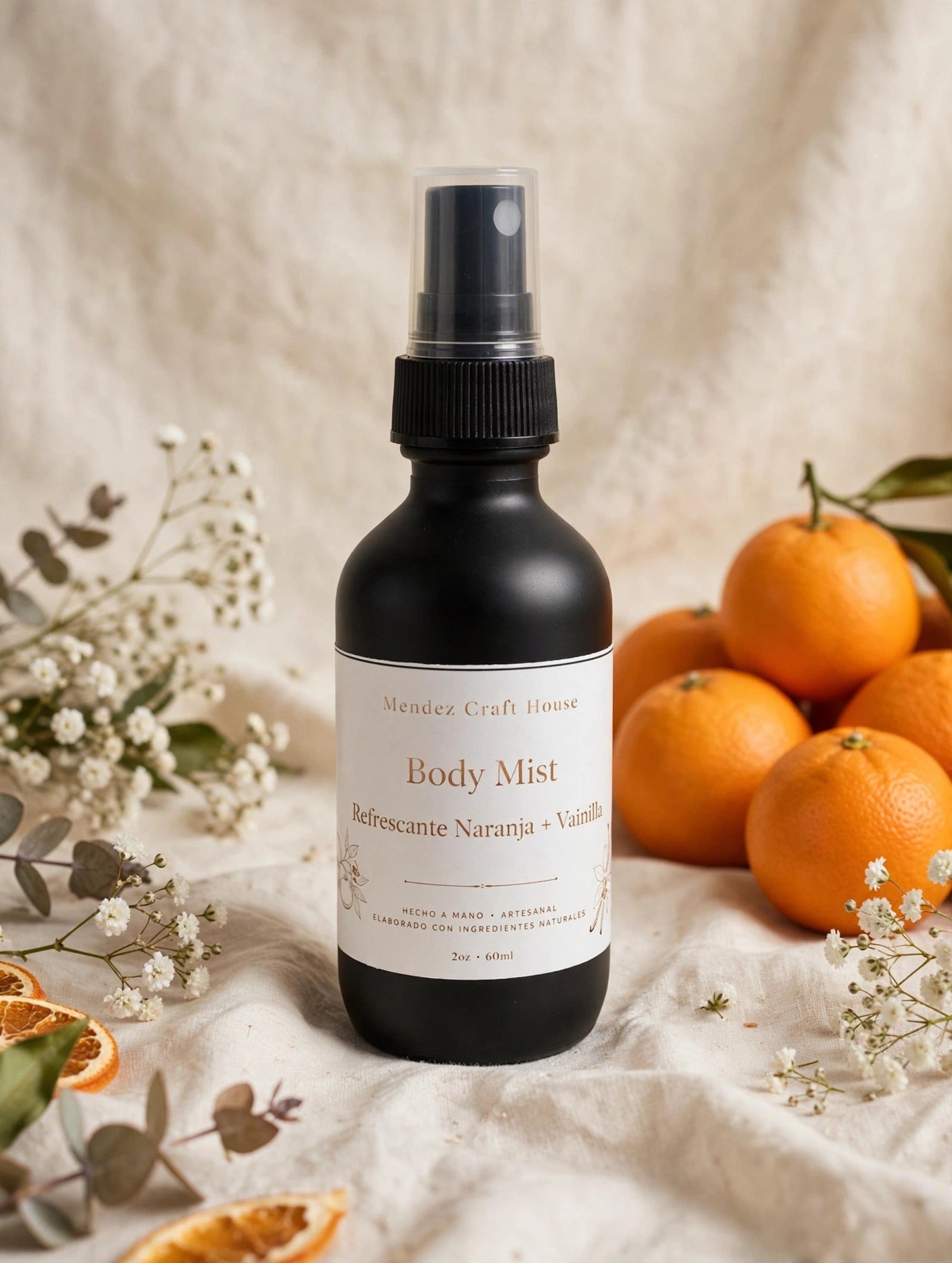 Body Mist Refrescante de Naranja