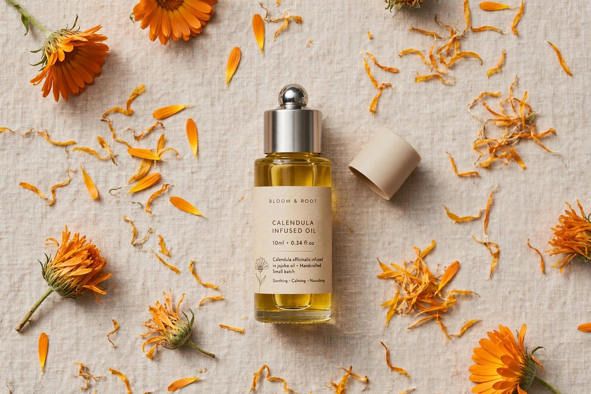 Calendula botanical roll-on oil - Mendez Craft House