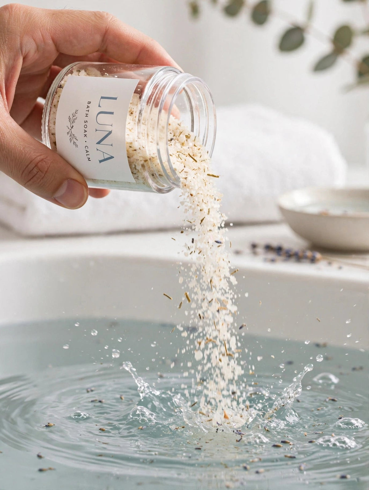 Luna Lavender Bath Soak - Mendez craft house