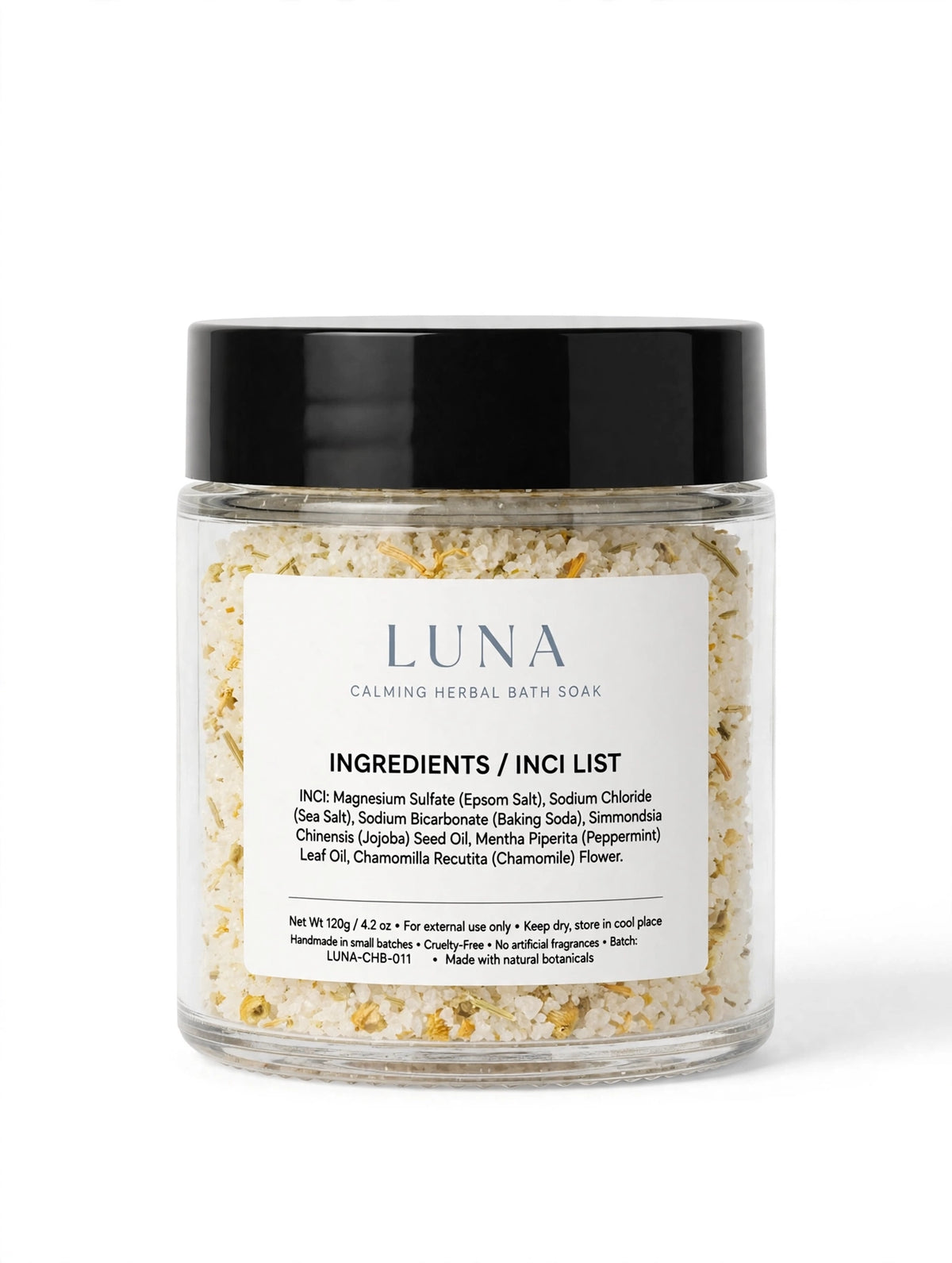 Luna Lavender Bath Soak - Mendez craft house