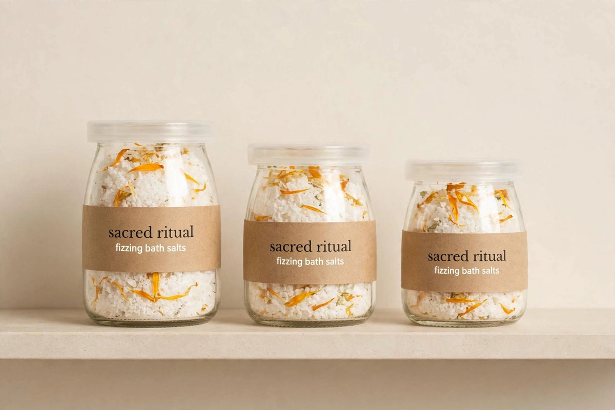 Sacred Ritual Fizzing Bath Salts - Mendez craft house