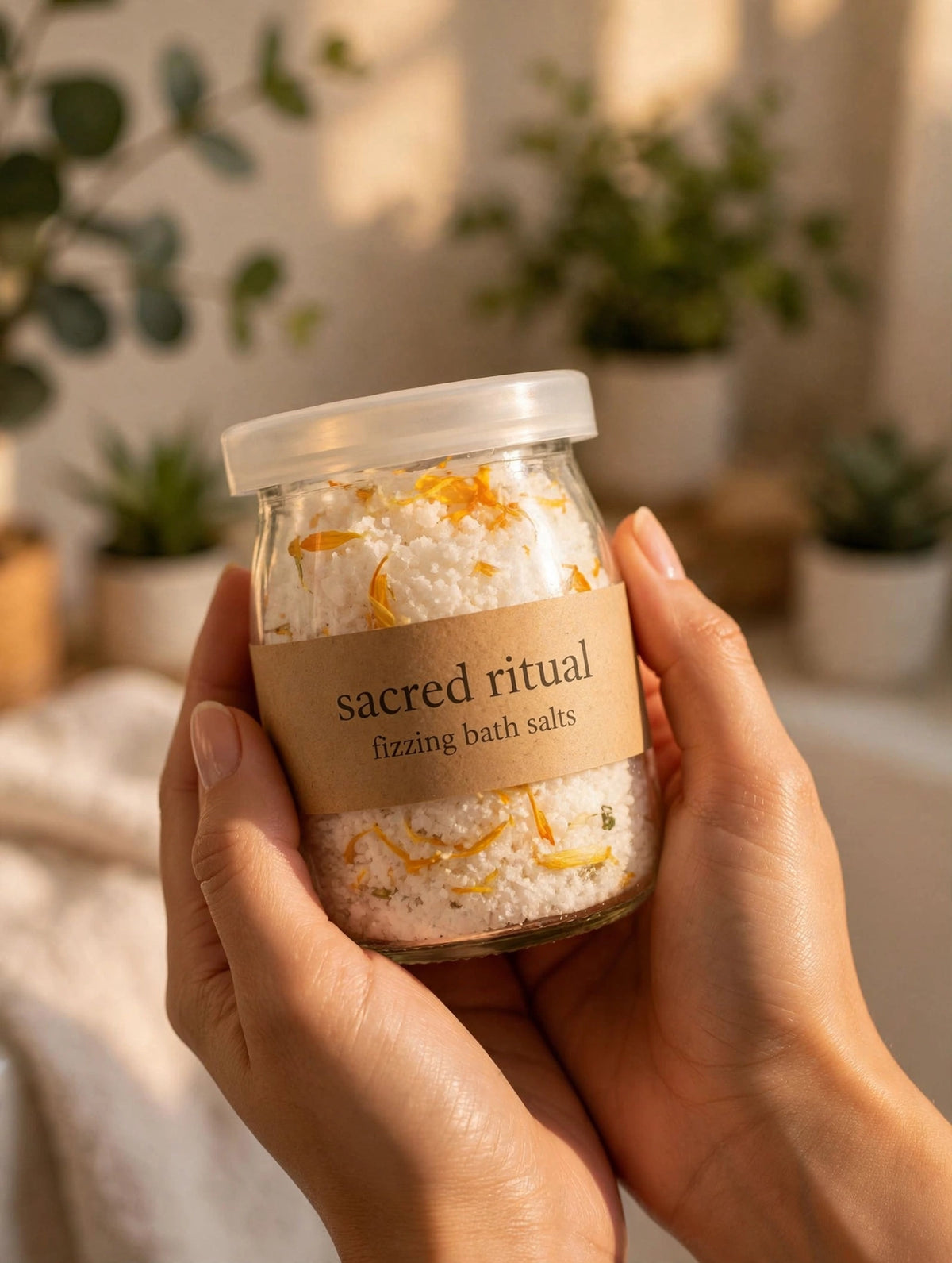 Sacred Ritual Fizzing Bath Salts - Mendez craft house
