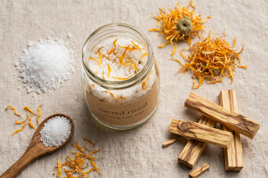 Sacred Ritual Fizzing Bath Salts - Mendez craft house