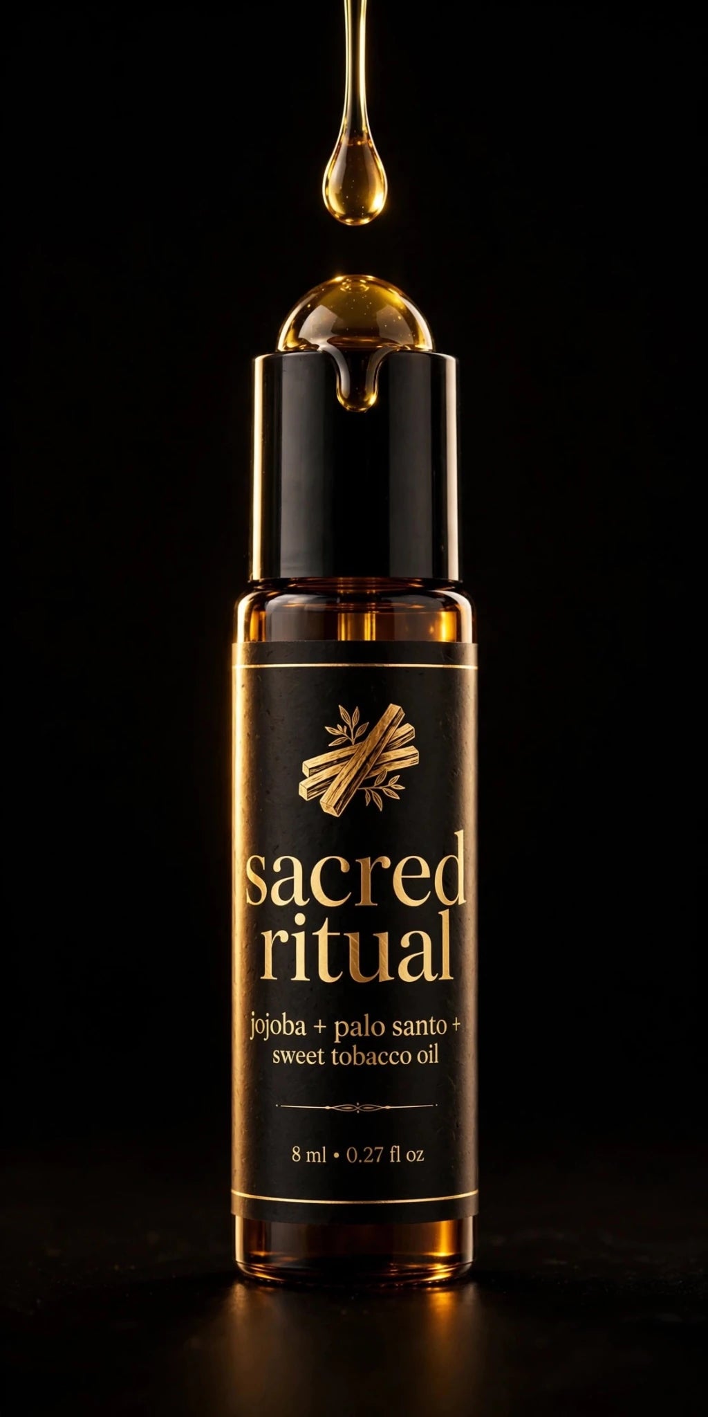 Jojoba & Palo Santo Roll-On Oil - Mendez craft house