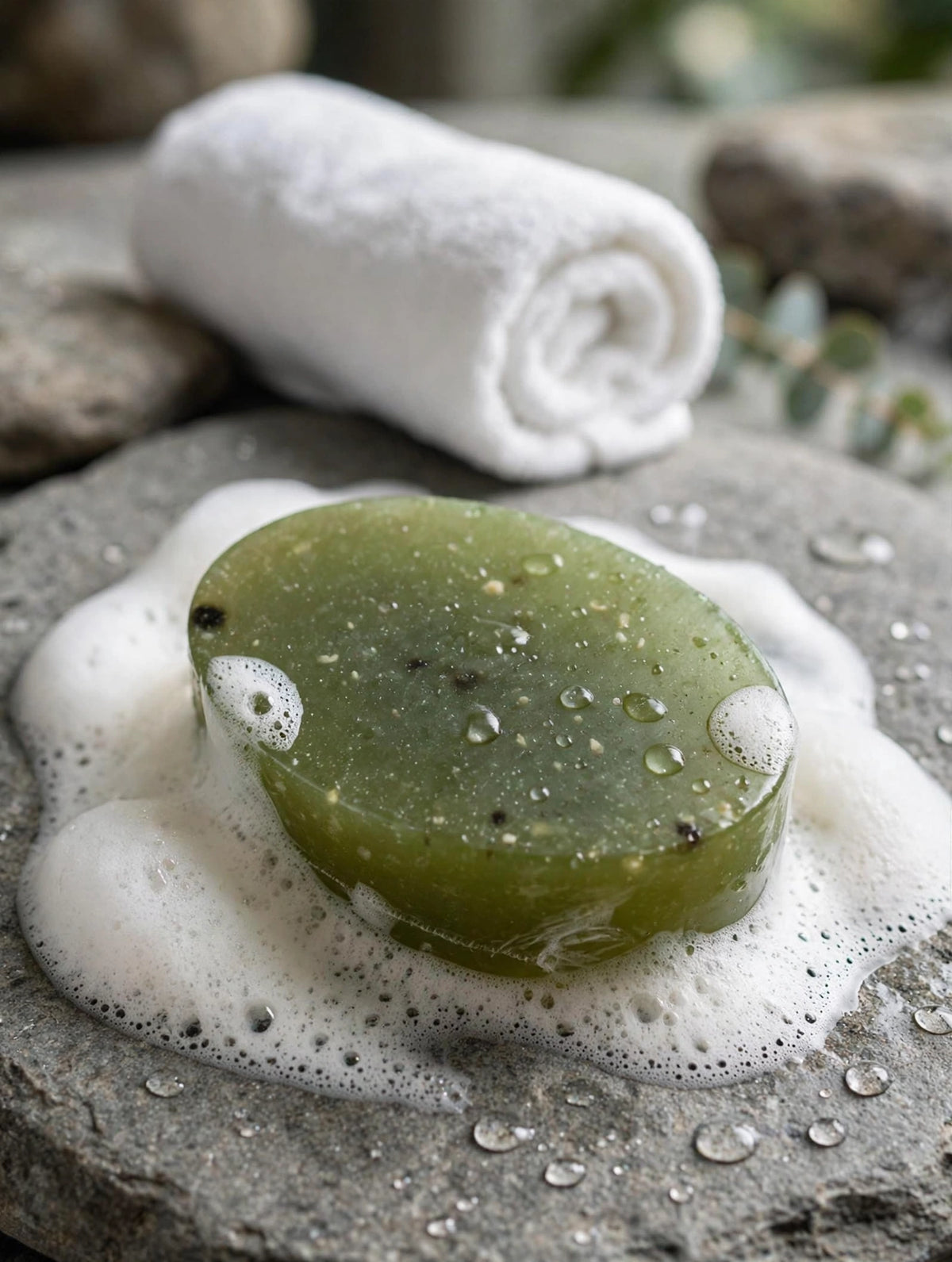 Cucumber handmade aloe soap - Mendez Craft House
