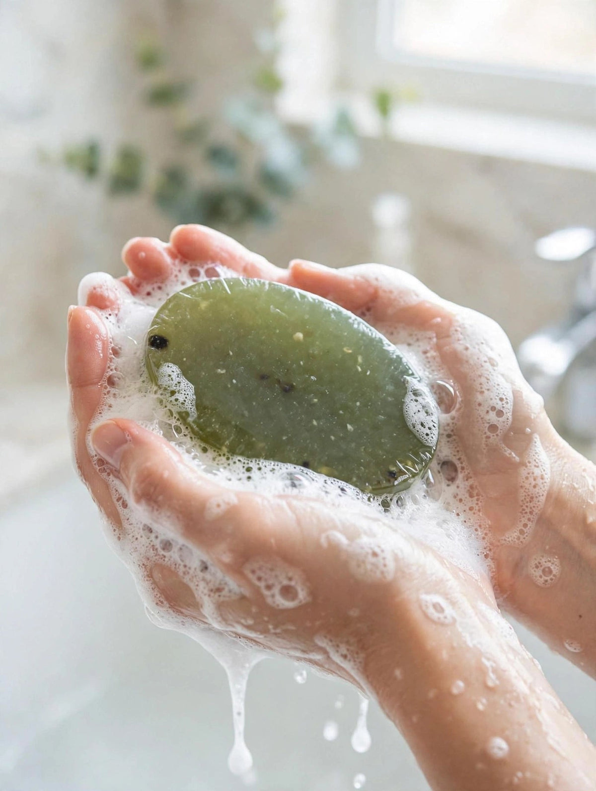 Cucumber handmade aloe soap - Mendez Craft House