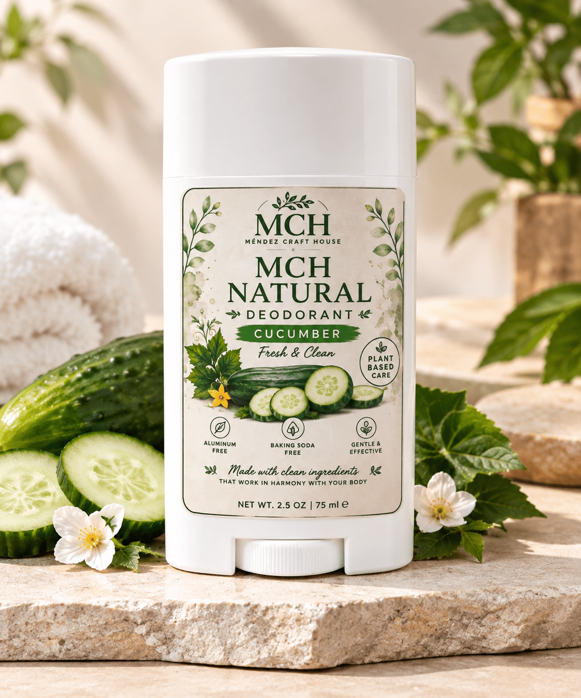 MCH Natural Deodorant - Mendez craft house