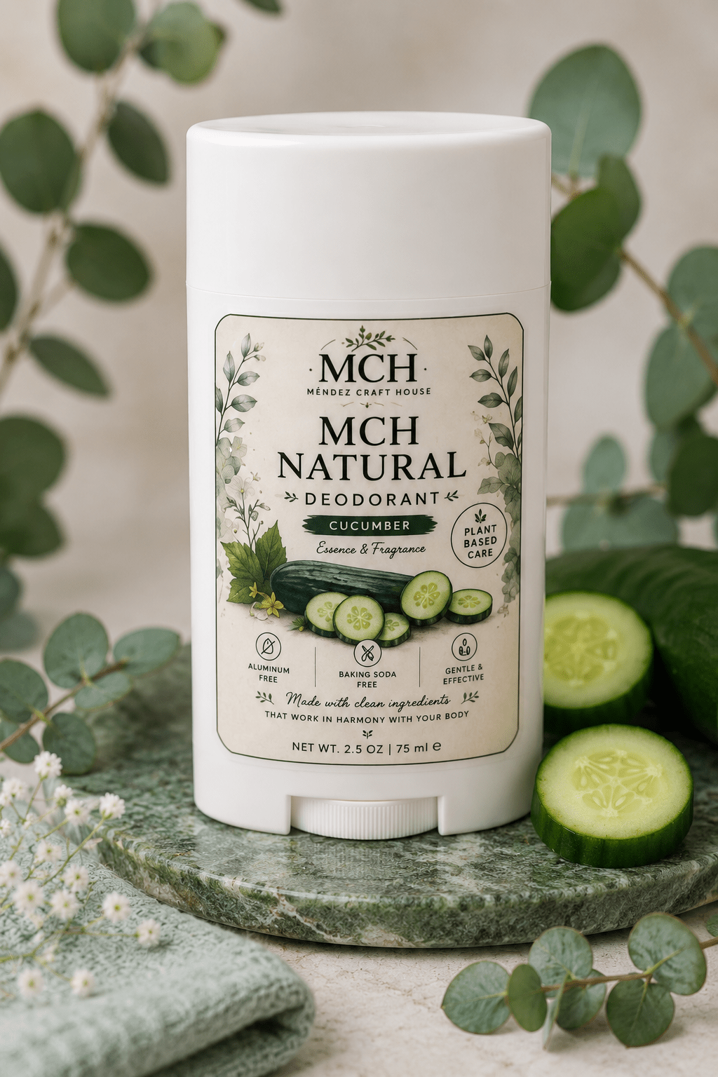 MCH Natural Deodorant - Mendez craft house
