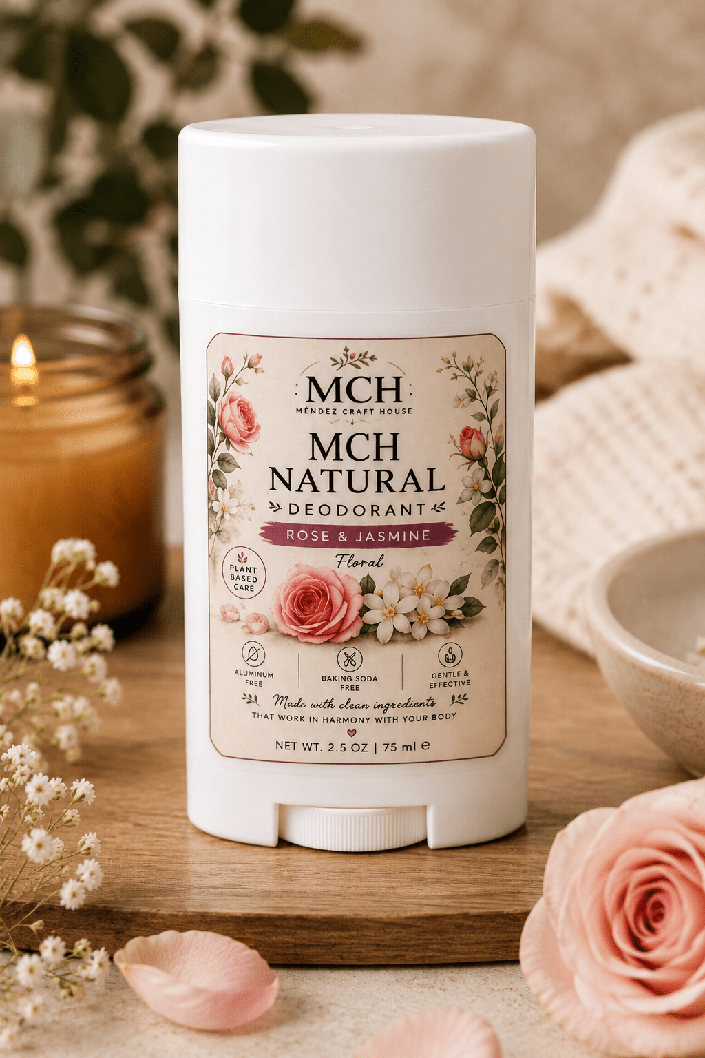 MCH Natural Deodorant - Mendez craft house