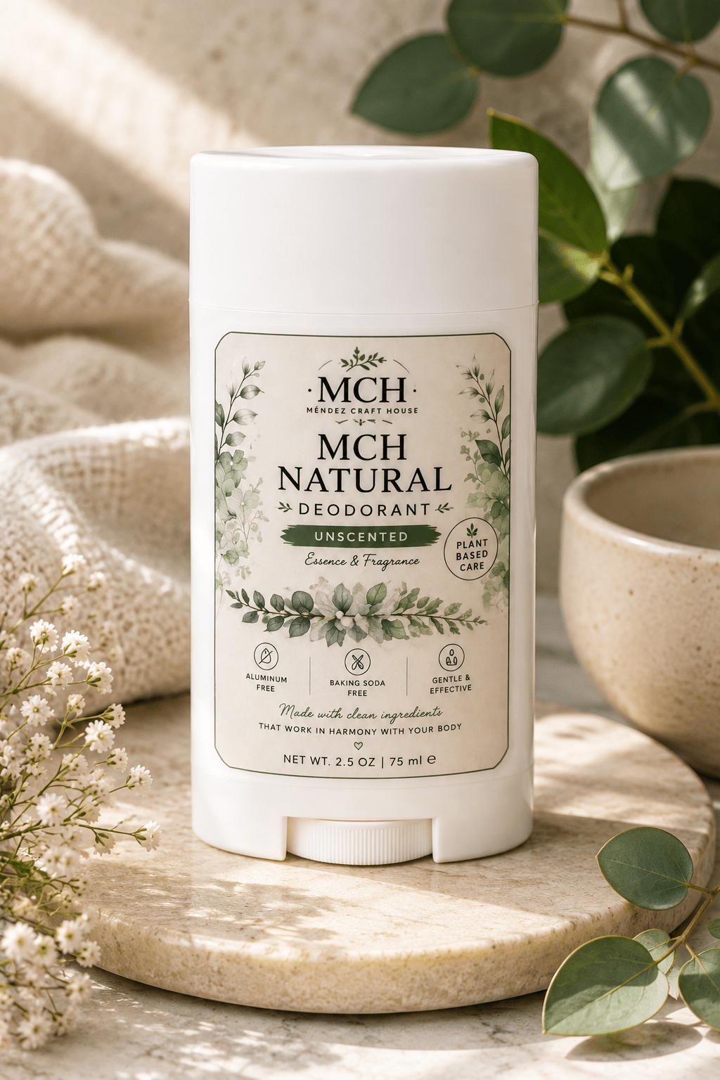 MCH Natural Deodorant - Mendez craft house