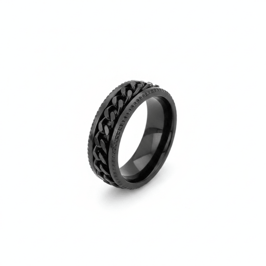 Stainless Steel Ring | Anillo de Acero Inoxidable - Mendez craft house