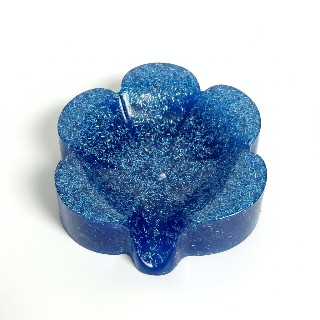 Artisan Resin Soap Dish — Bloom Collection - Mendez craft house