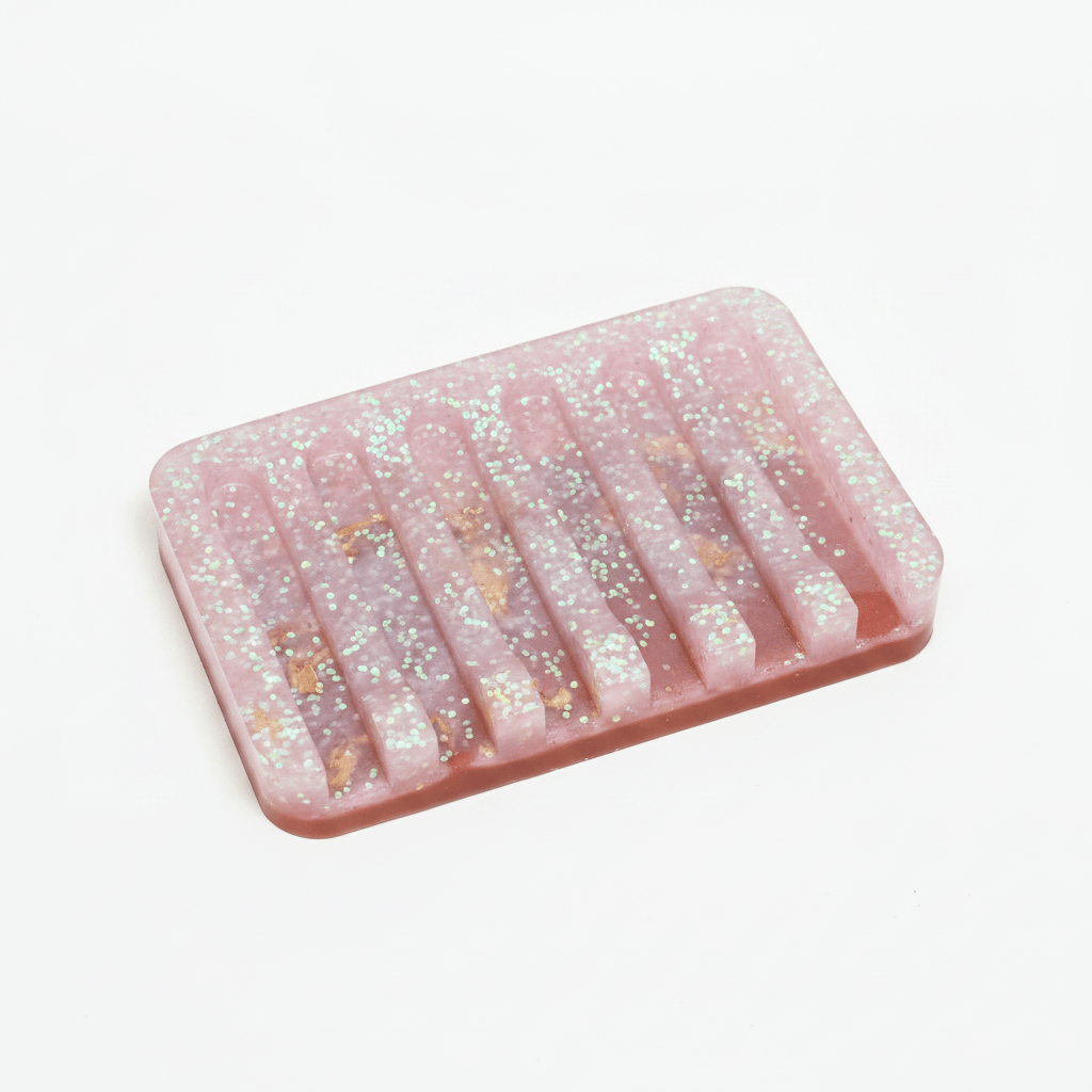 Artisan Resin Soap Dish — Essential Collection - Mendez craft house