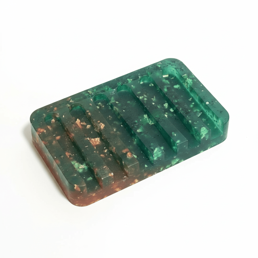 Artisan Resin Soap Dish — Essential Collection - Mendez craft house