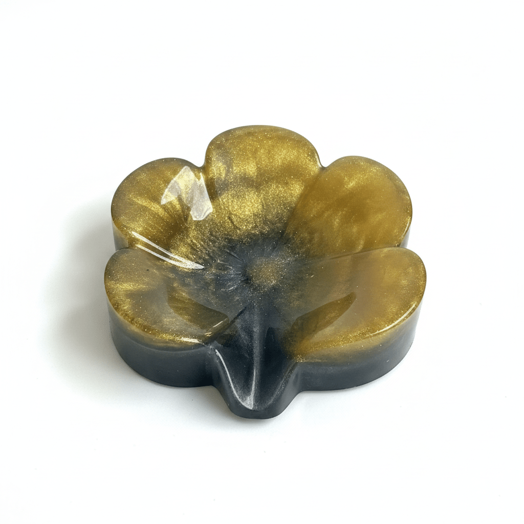 Artisan Resin Soap Dish — Bloom Collection - Mendez craft house