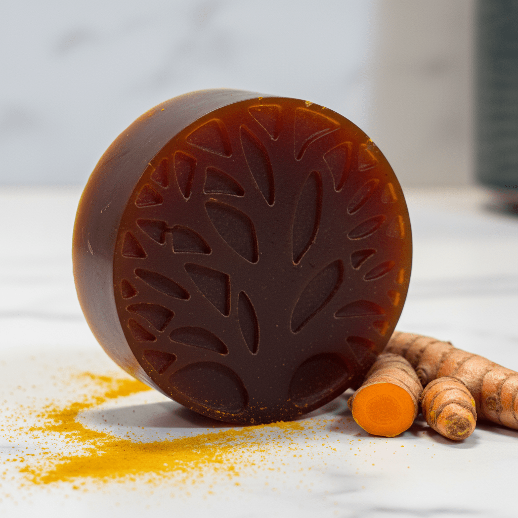 Golden Spice Artisan Soap Bar | Turmeric, Aloe Vera & Honey | Natural Handmade Soap | Small Batch Cruelty - Free | Made in Minnesota - Mendez craft house