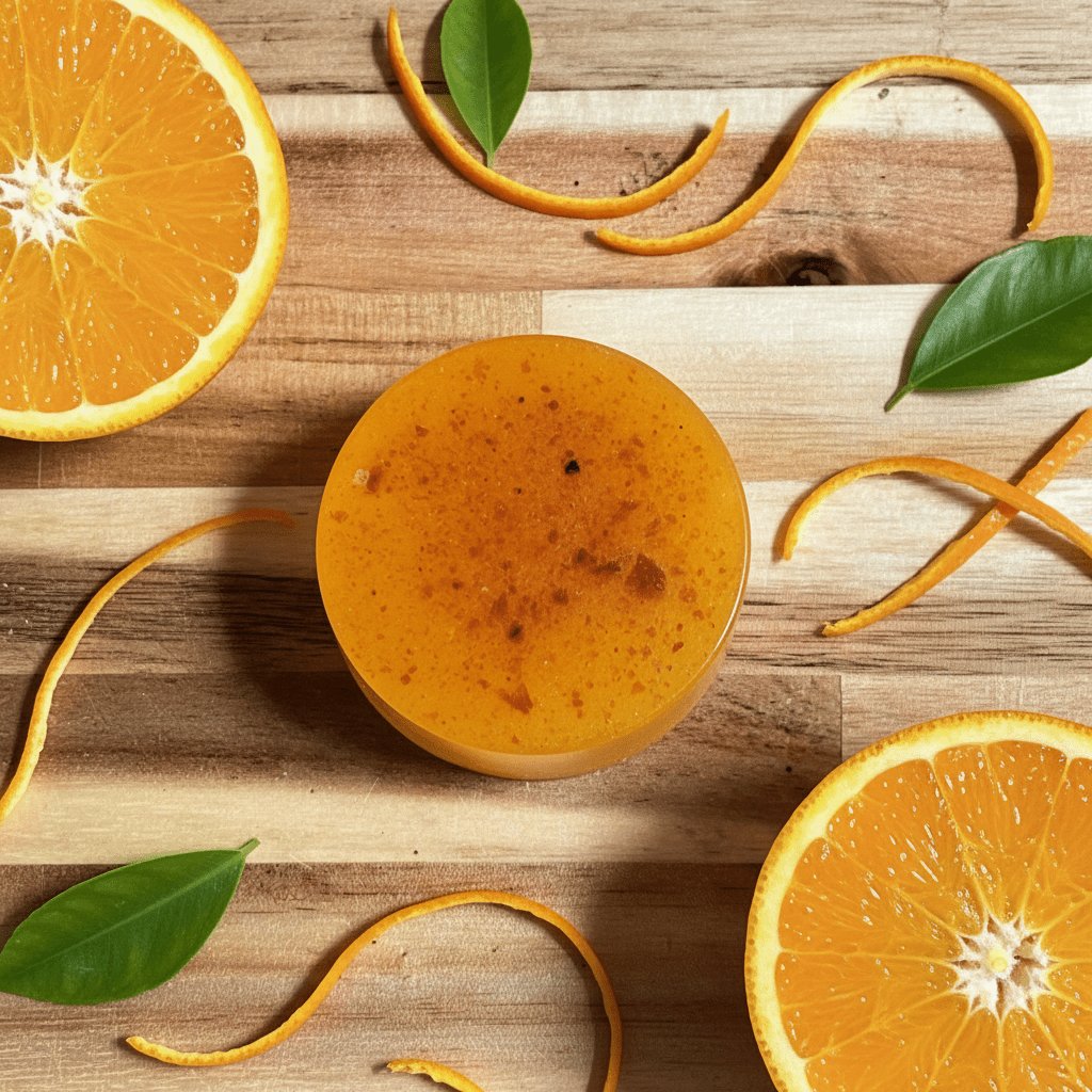 Orange Artisan Soap | Jabón Artesanal de Naranja - Mendez craft house
