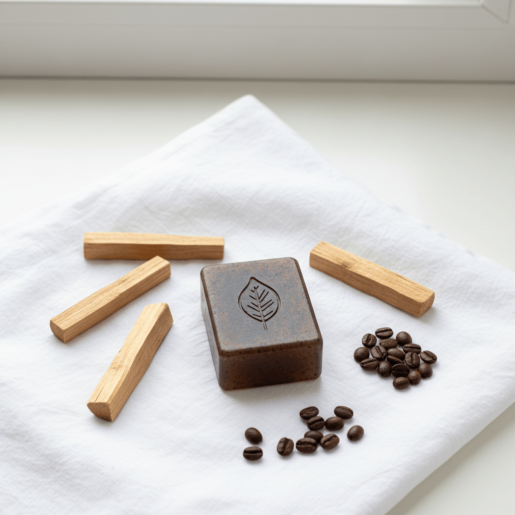 Tierra Negra - Black African Soap with Coffee & Palo santo - Mendez craft house