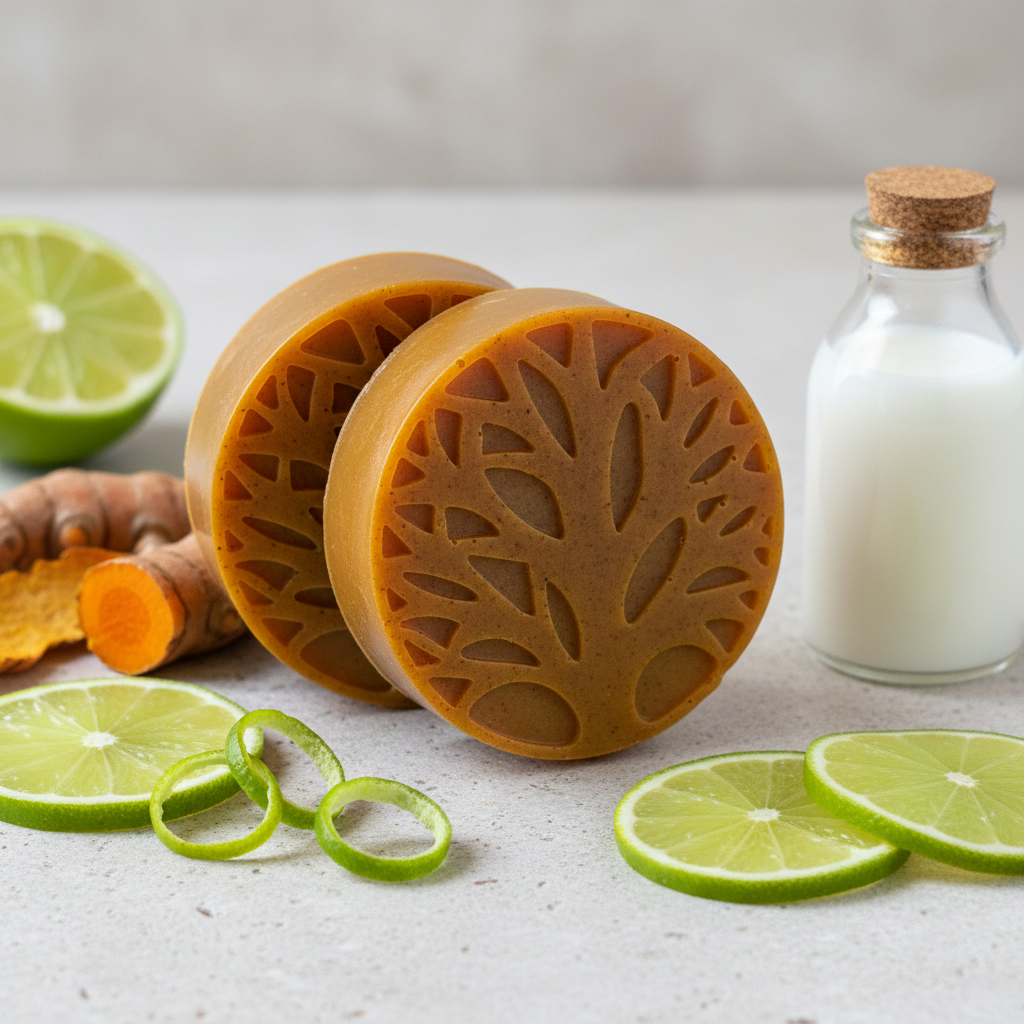 Lime Turmeric Soap