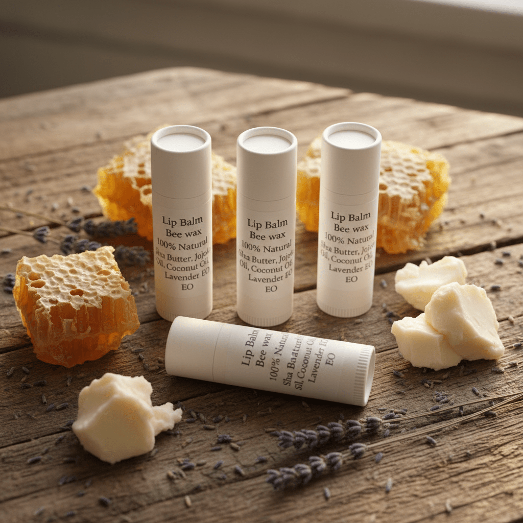 Lip Balm - Bee Wax 100% Natural - Mendez craft house
