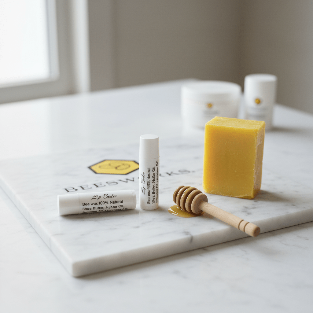 Lip Balm - Bee Wax 100% Natural - Mendez craft house