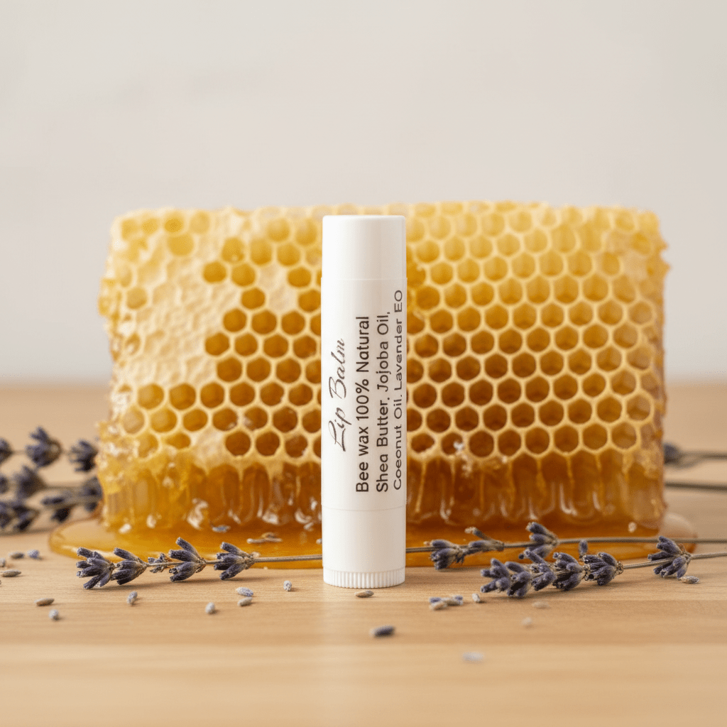 Lip Balm - Bee Wax 100% Natural - Mendez craft house