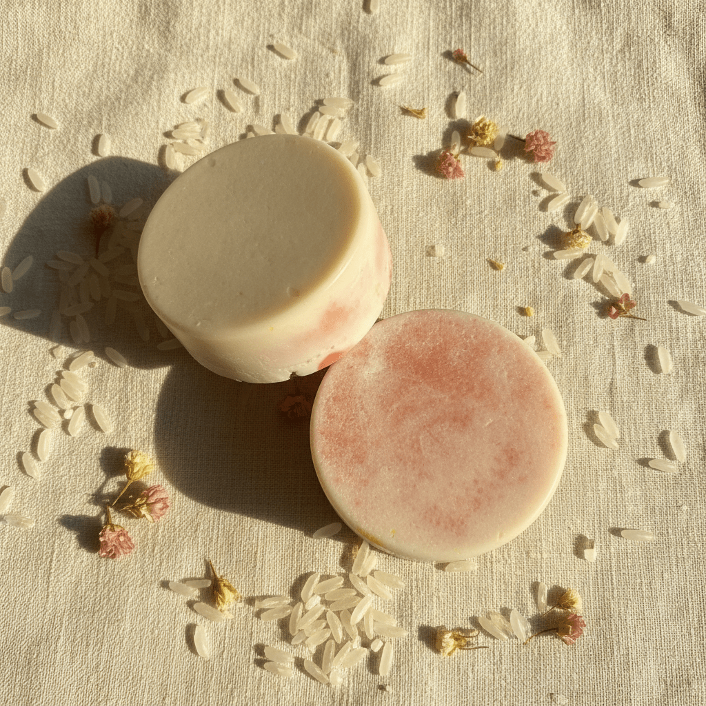 Rice Radiance Artisan Soap Bar | Natural Glow & Creamy Lather | Combination Skin | Handmade in Minnesota - Mendez craft house