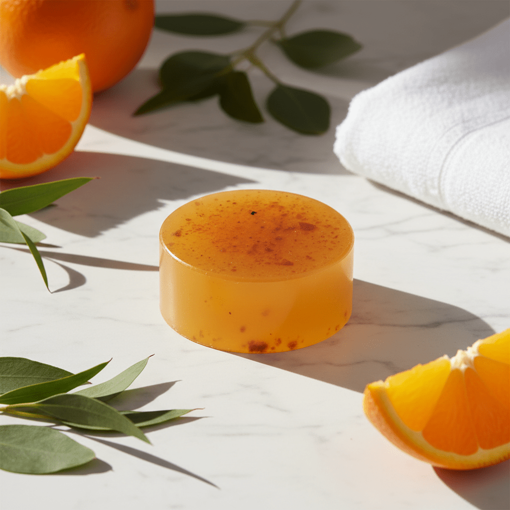 Orange Artisan Soap | Jabón Artesanal de Naranja - Mendez craft house